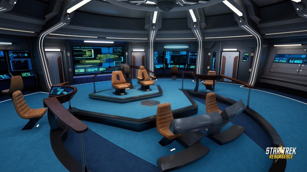 Picture of: Art of Star Trek on Twitter: “Interiors from the USS Resolute, the