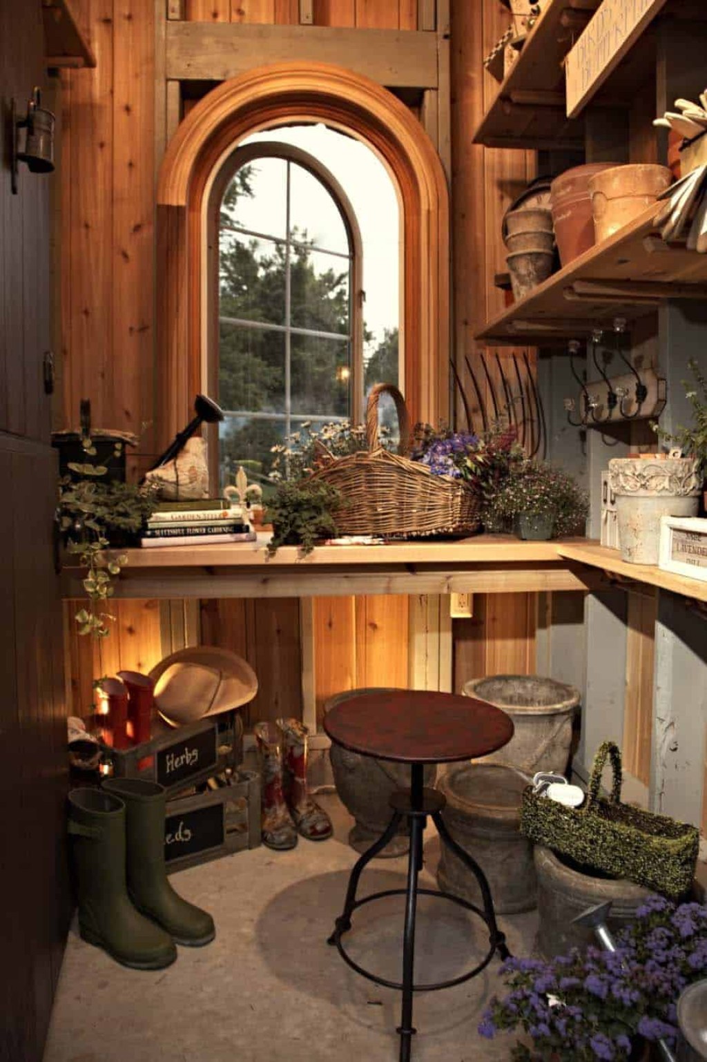 Picture of: + Brilliant And Inspiring Storage Ideas For Your Potting Shed