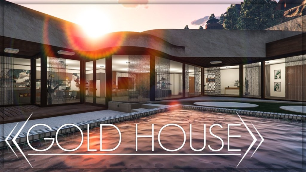 Picture of: GTA  MLO Open Interior – Gold House (FiveM)