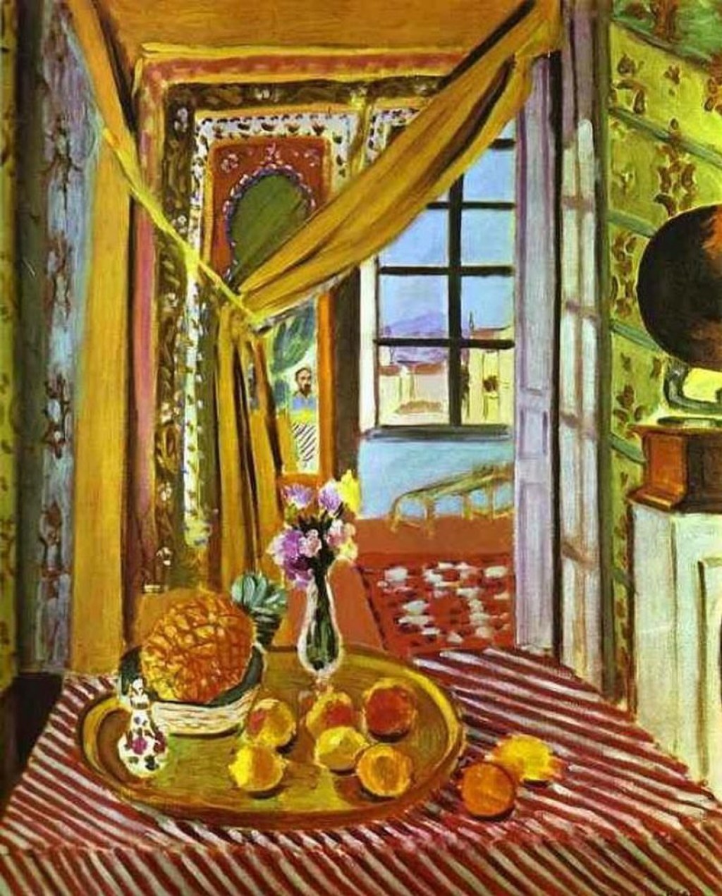 Picture of: Henri Matisse Interior with phonograph, , × cm