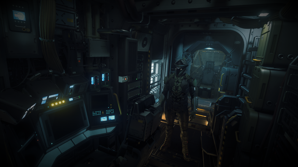 Picture of: Still the most atmospheric ship interior : r/starcitizen